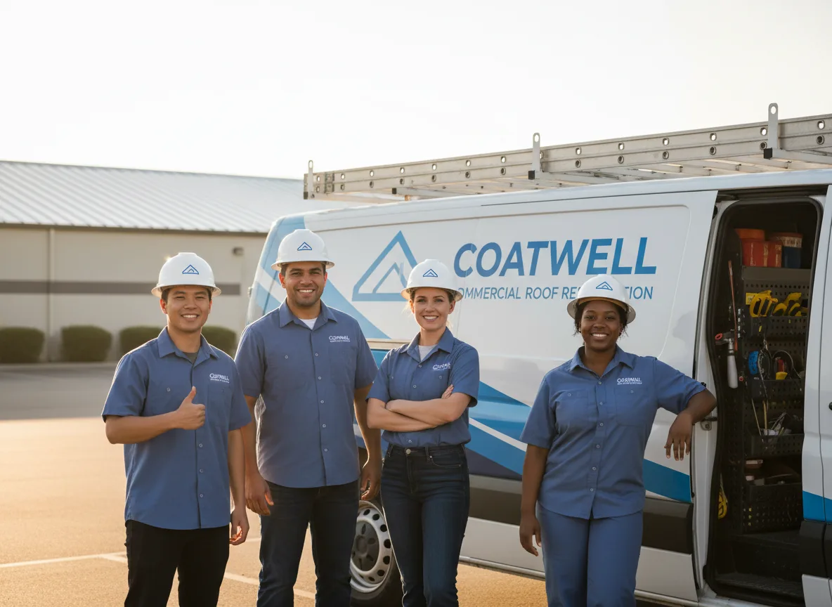 Commercial roof coating company in Amherst Junction, WI
